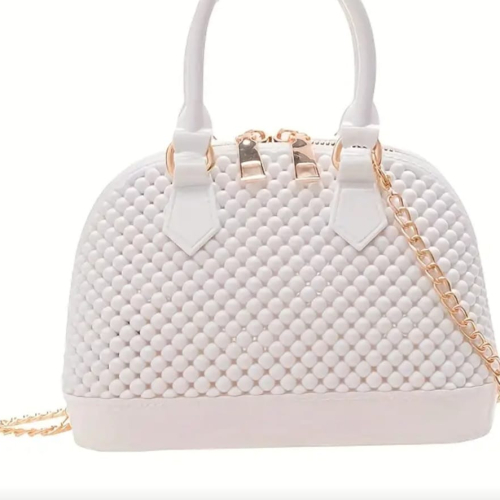 Babble Textured Dome Shaped Crossbody Bag