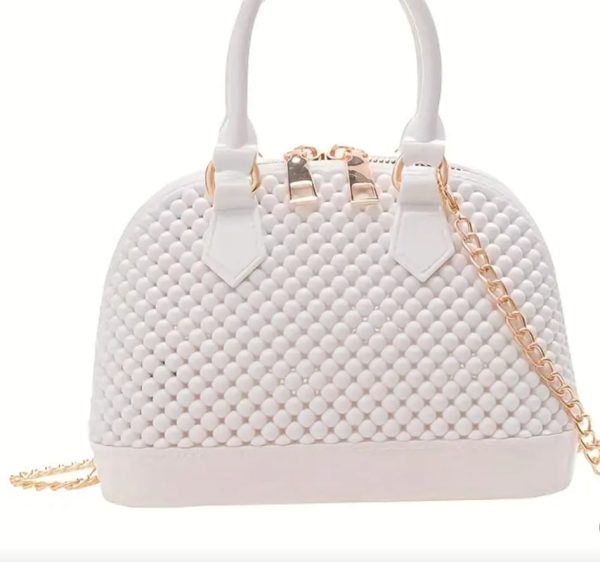 Babble Textured Dome Shaped Crossbody Bag